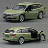 Масштаб 1/35 Skoda Superb Combi Седан Модель игрушечной машины MSZ Литой металлический миниатюрный Оттягивающийся Звук и свет Коллекция Подарок для детей Мальчик