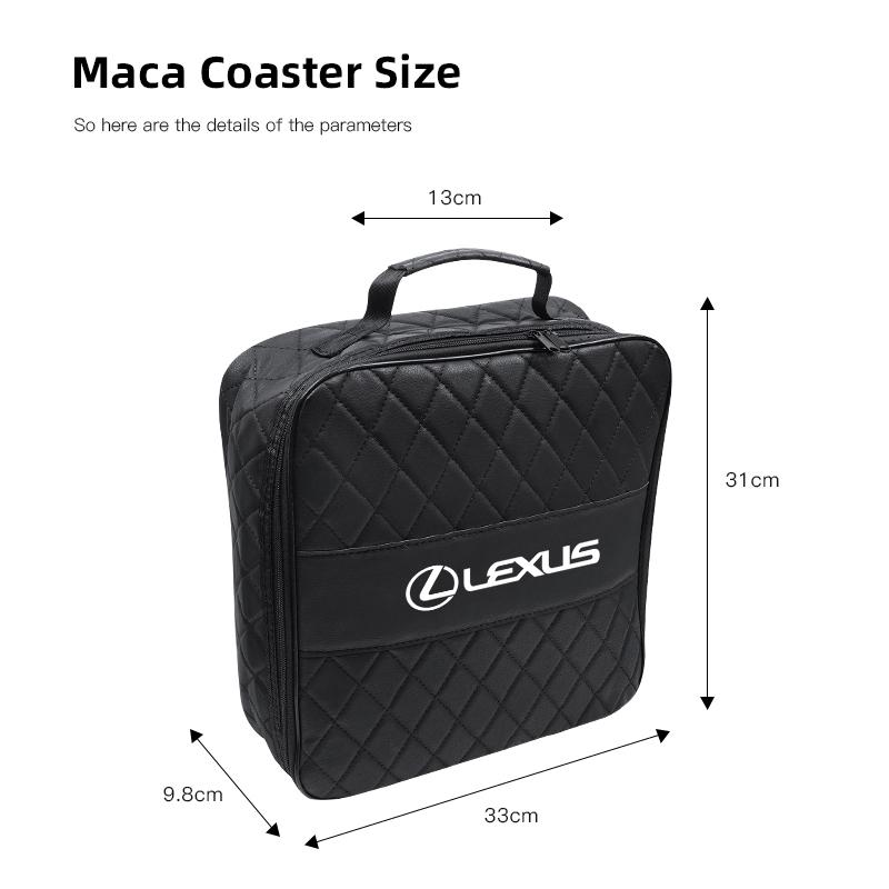 Electric Car Charging Gun Storage Carry Bag Handbag Organizer For Lexus F SPORT ES RX NX LS UX LM LX GX LC RZ IS CT GS RC HS SC