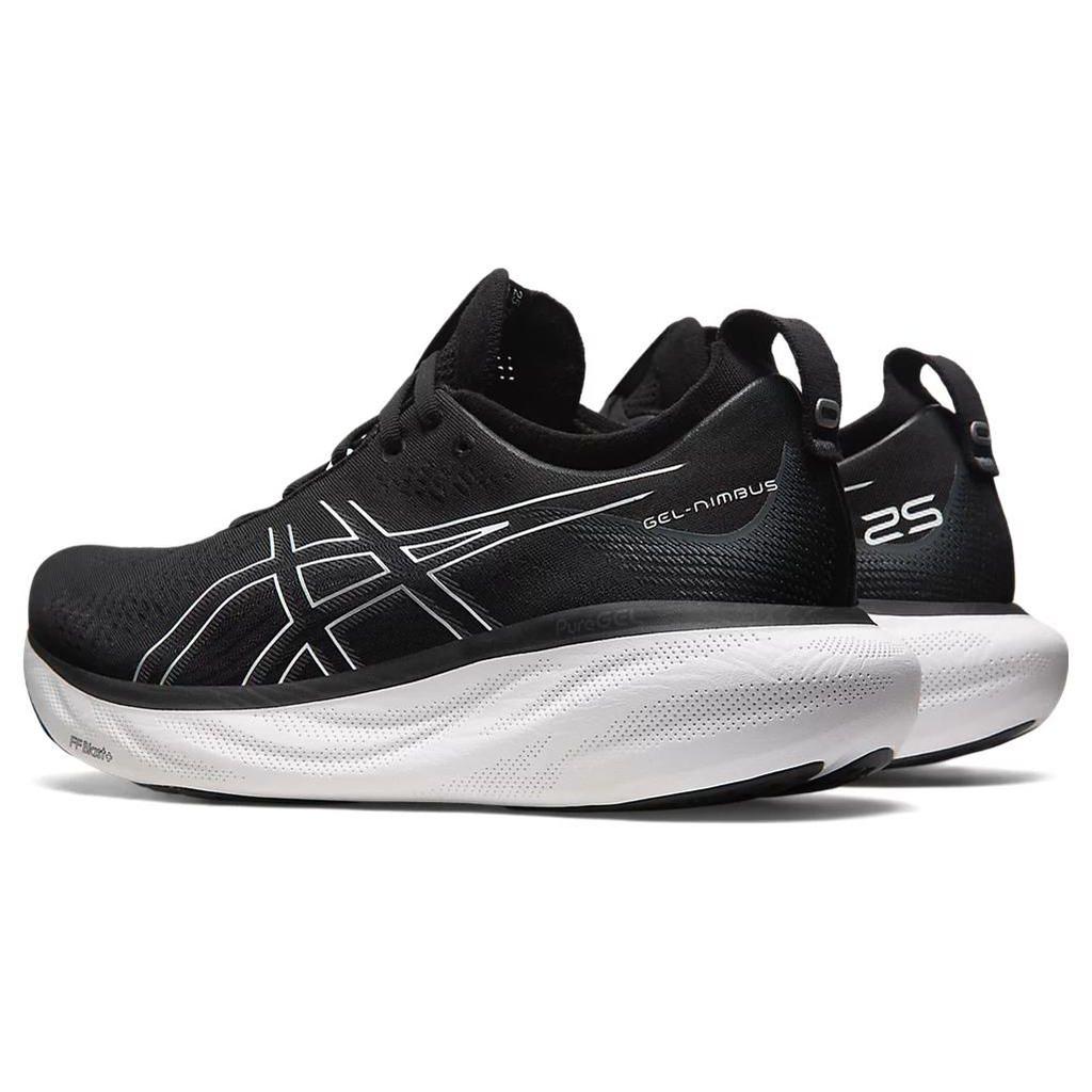 Asics Gel Nimbus 25 Black Pure Silver Men Sneakers 1011B547-001