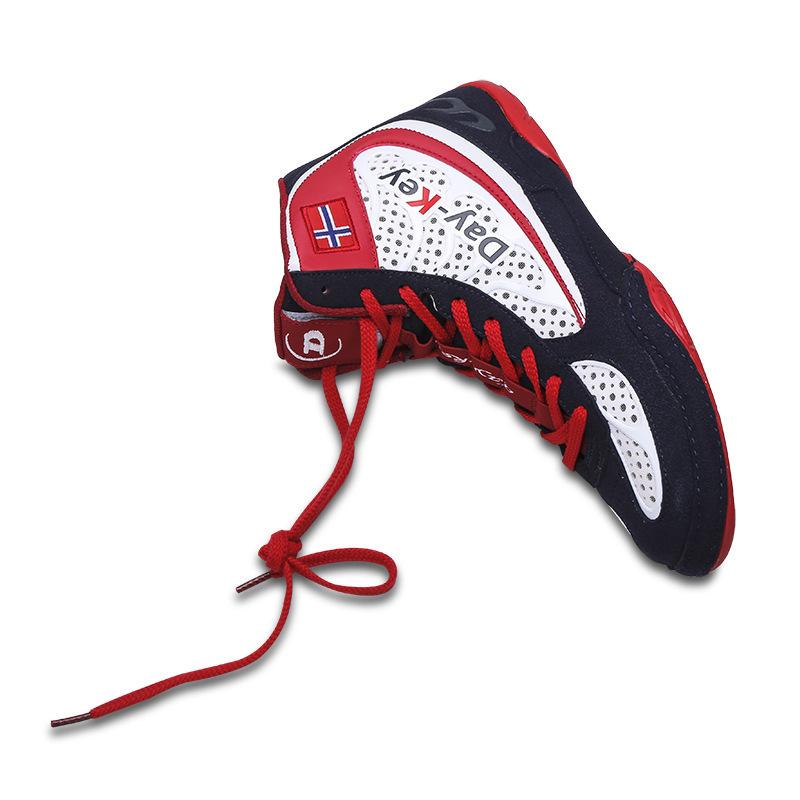 Обувь для борьбы Обувь для бокса Обувь для тренировок в помещении Обувь для соревнований Резиновая обувь для фитнеса Боевые туфли Обувь для приседаний и становой тяги Мужская