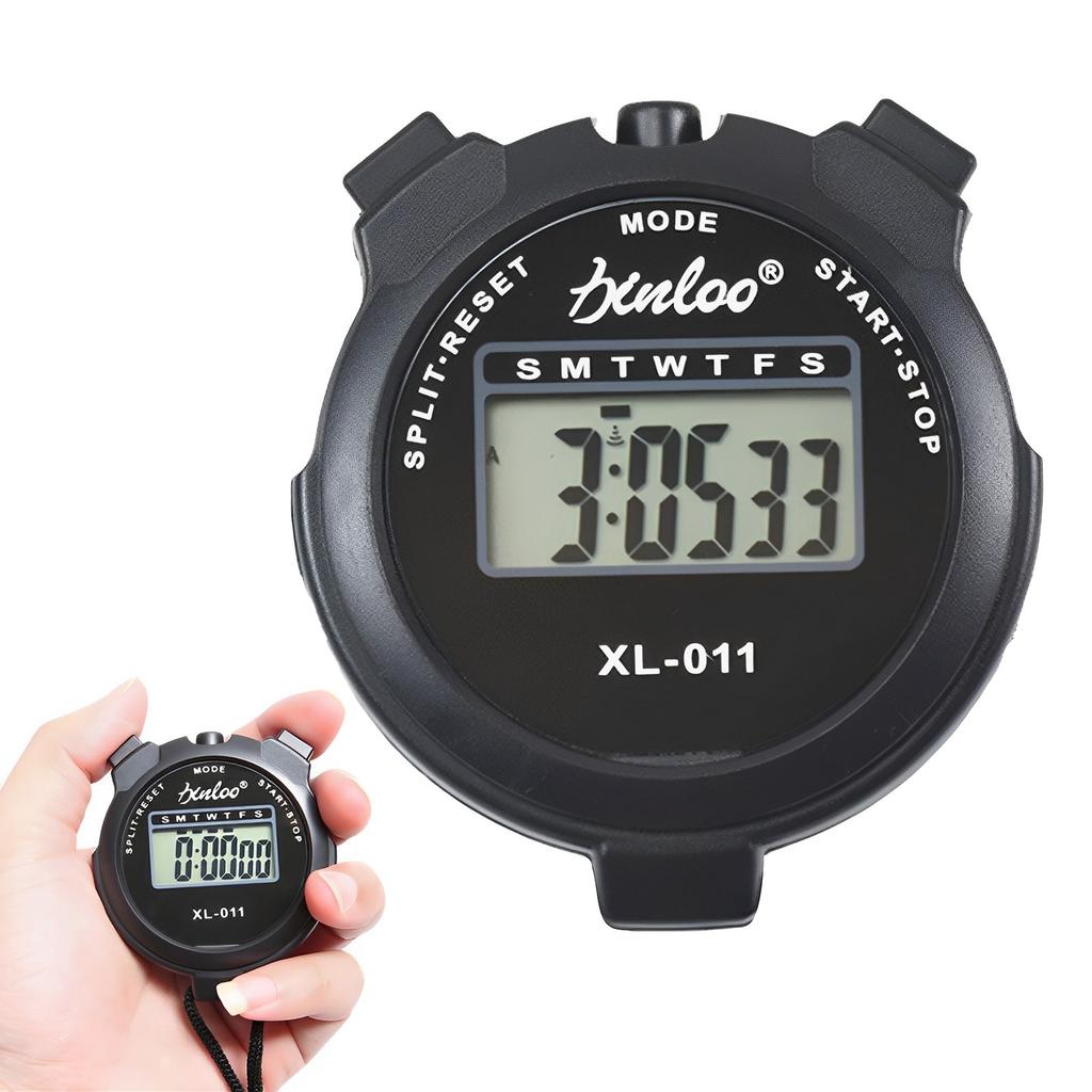 Electronic Digital Stopwatch Timers With Stop and Restart Function Countdown Design Suitable for Running Training