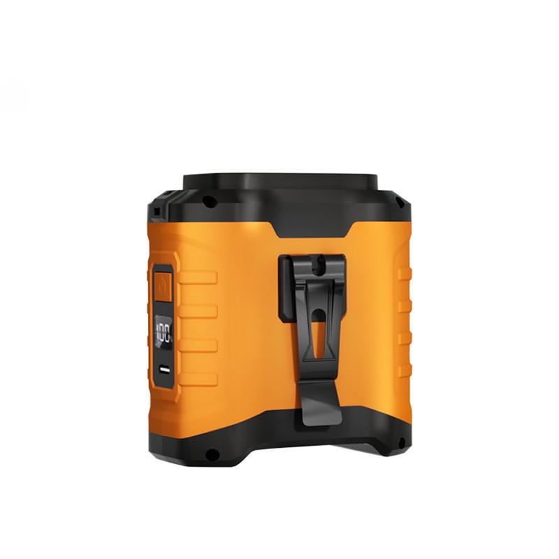 10000 мАч Уличный портативный поясной вентилятор для работы на открытом воздухе, сильный ветер, вентилятор с зажимом на пояс, регулируемые скорости ветра, вентилятор для подвешивания на шею