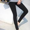 Вязаные женские леггинсы с высокой талией, эластичные повседневные длинные брюки, хлопковые колготки с эффектом пуш-ап для девочек