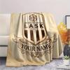 Custom Name LASK Linz Flannel Blanket, High quality Comfortable for All Seasons, Home Decor, Warmth and Comfort