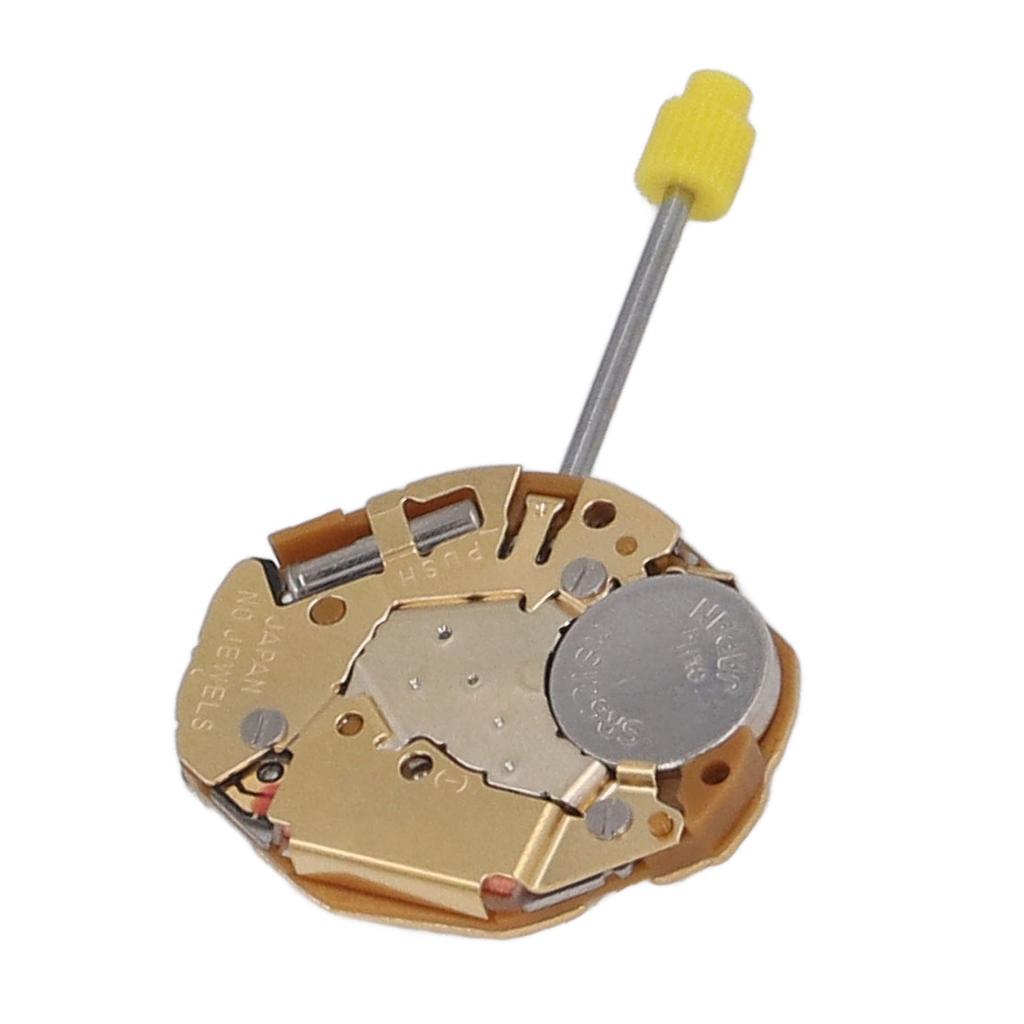 GL30 Gold Movement Quartz Parts with Battery and Stem Watch Movement Accessory for Repairing Replace
