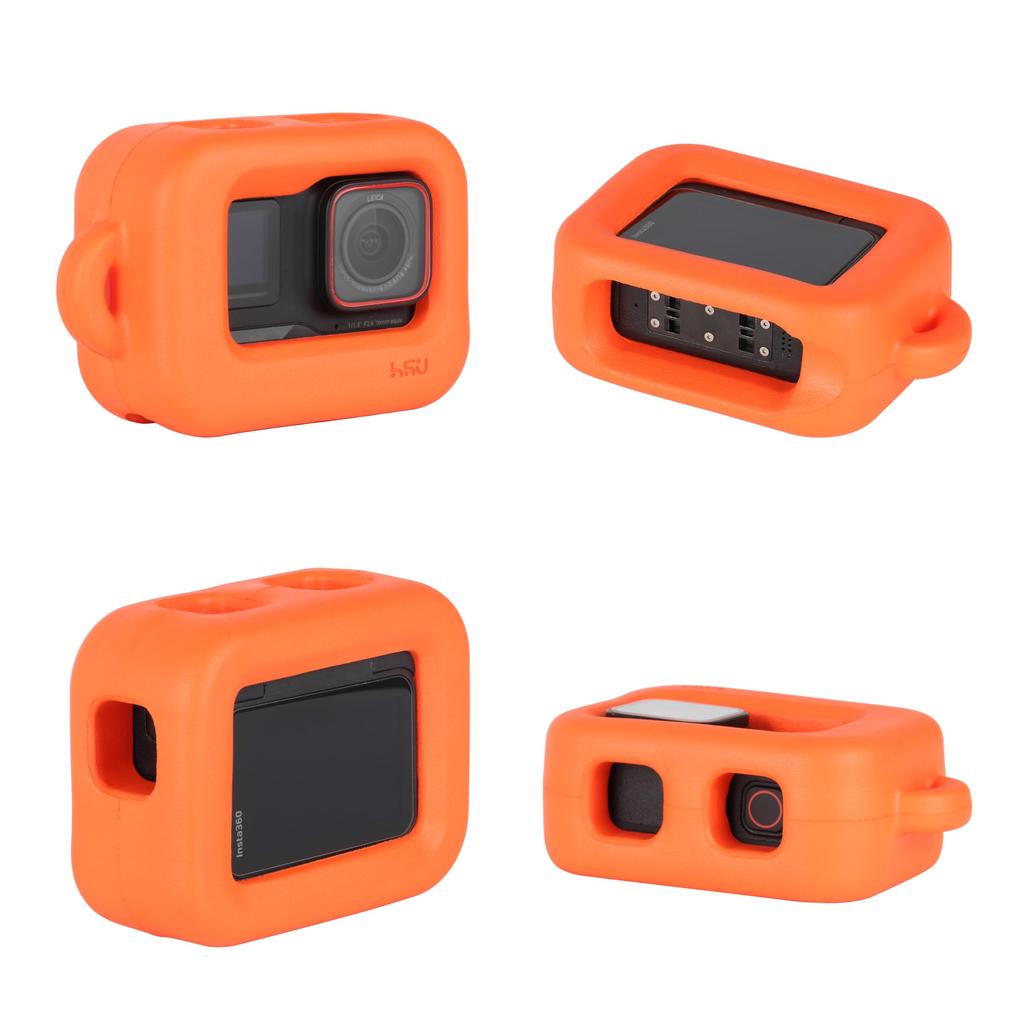 HSU Super Buoyant Insta360 Ace Pro Floating Case Underwater Accessories Float Cover Float Shell Protective Case Float Case Diving Floating Protective