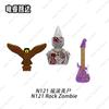 2024 Городская Хэллоуинская Зомби Серия Ходячие Мертвецы Призрак Мини Экшн Фигурка Строительные Блоки Солдаты MOC Кирпичики Детские DIY Подарки Игрушки