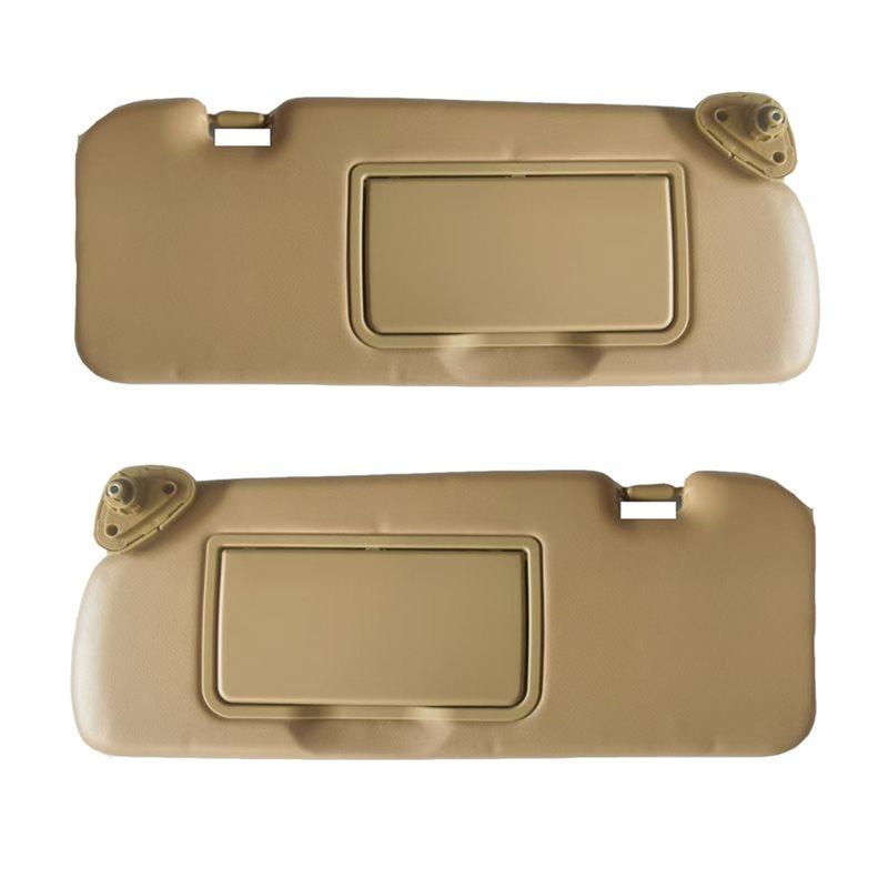 A28G-Left+ Right Sunvisor Non-Lighted Mirror For Honda CR-V 2009 Through 2012 Car Accessories