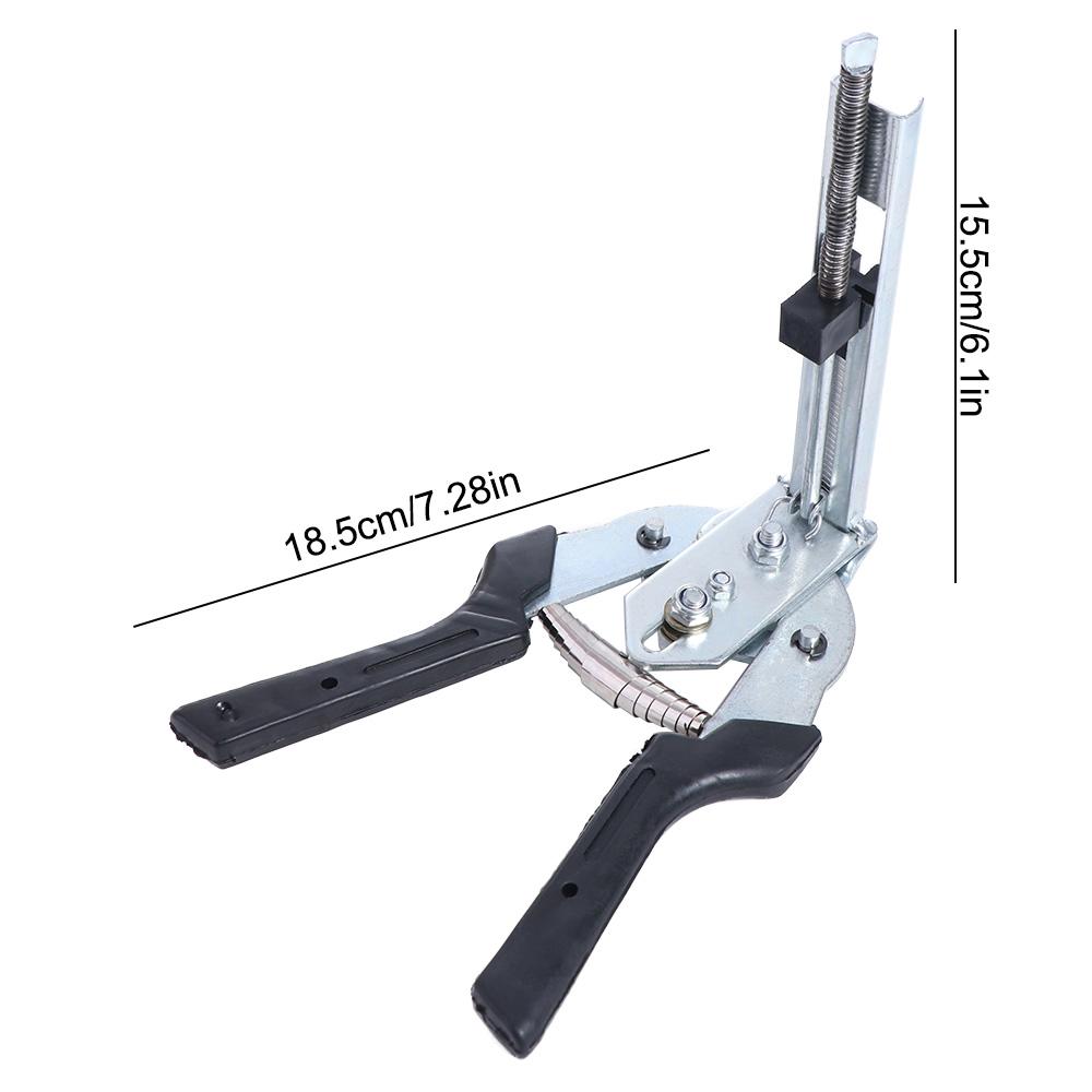600pcs M Clips Cage Repair Pliers Farm Cage Tong Fencing Fastener Pig Ring Pliers Binding