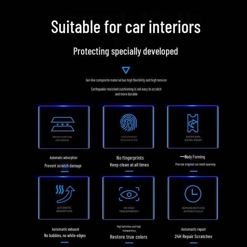 Защитная пленка TPU для экрана навигации Kia Carnival 21-го поколения