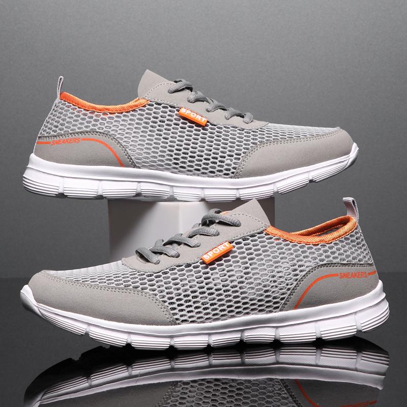 Lightweight Men Shoes Sneakers Summer Breathable Sneakers For Men Comfortable Sports Shoes