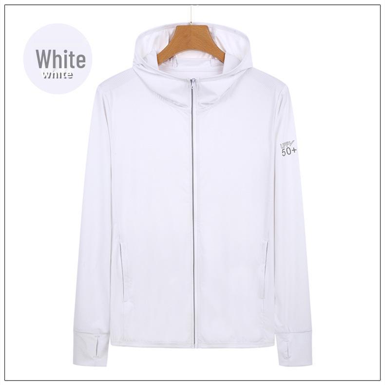 Новая летняя дышащая худи из ледяного шелка для защиты от солнца - Легкая, тонкая, парная уличная куртка с солнцезащитным эффектом (Настраиваемый для печати)