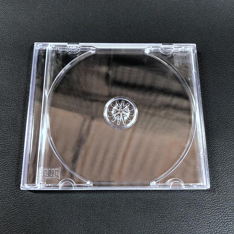 Пластиковый кейс для DVD Портативный бокс для хранения CD Упаковка для CD-дисков Прочный бокс для DVD Утолщенный бокс для CD/DVD-дисков