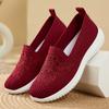 Shoes Women's 2025 Summer Old Beijing Cloth Shoes Embroidered Mother Shoes Shallow Mouth One Pedal Women's Shoes Factory Breathable and Comfortable