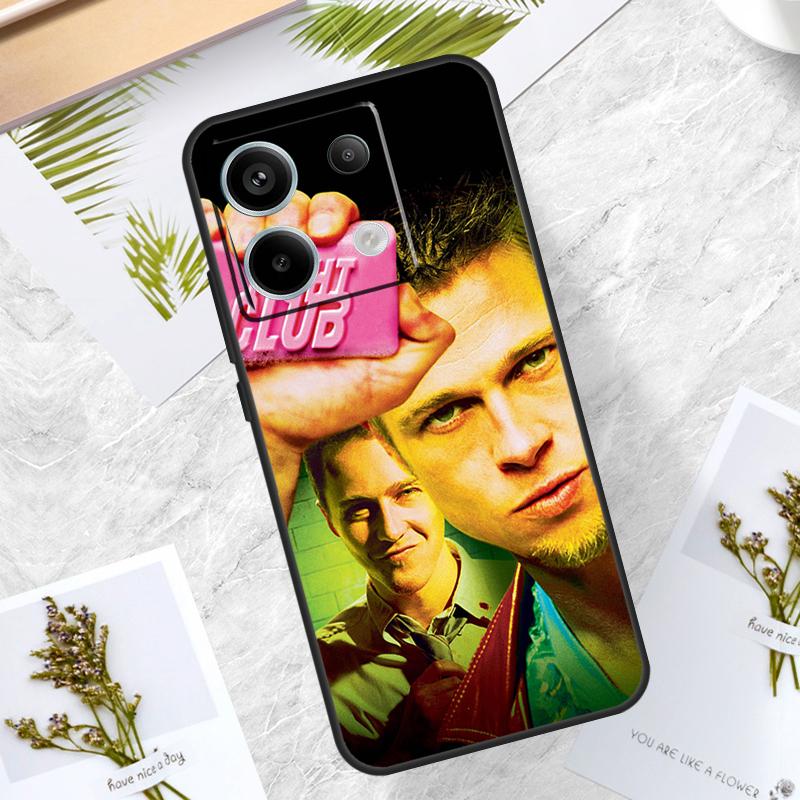 Чехол Fight Club для Xiaomi Redmi Note 13 Pro 14 12 11 10 15 Pro Plus Redmi 15C 10C 12C 13C 14C 15