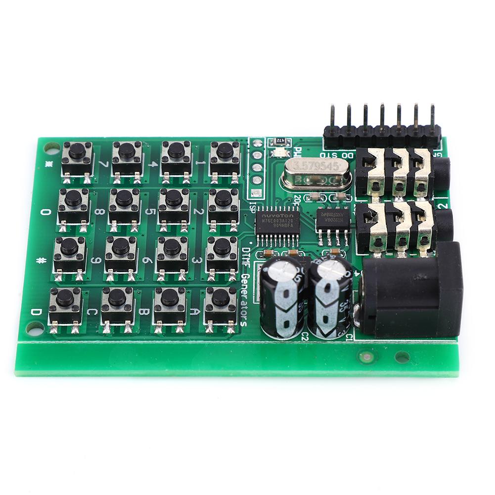 AE11A04 Модуль аудиогенератора DTMF Плата передатчика с двойным кодированием голоса 5 ~ 24 В постоянного тока