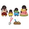 Sylvanian Families [Набор «Подземное приключение Семьи Кротов»] C-86 Сертификация ST от 3 лет Игрушка Кукольный домик Sylvanian Families EPOCH