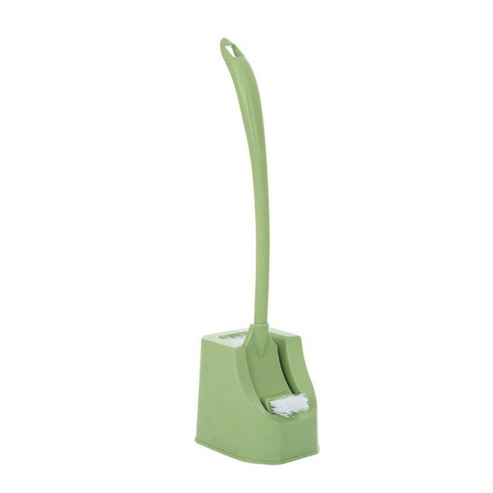 Compact Toilet Bowl Brush and Small Sink with Holder Brush Set