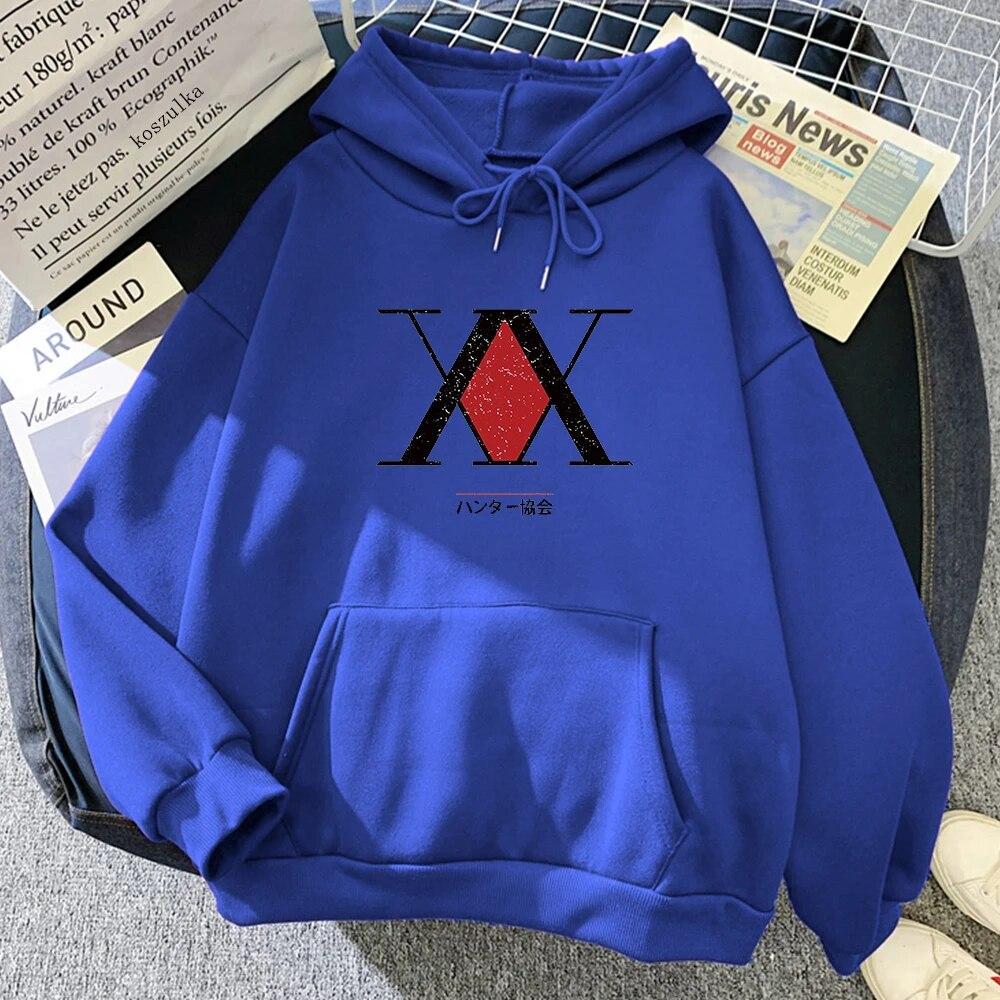 Толстовки Hunter X Hunter женские Harajuku с рисунком унисексга HXH Killua толстовка осень-зима пуловеры кофты толстовка аниме одежда