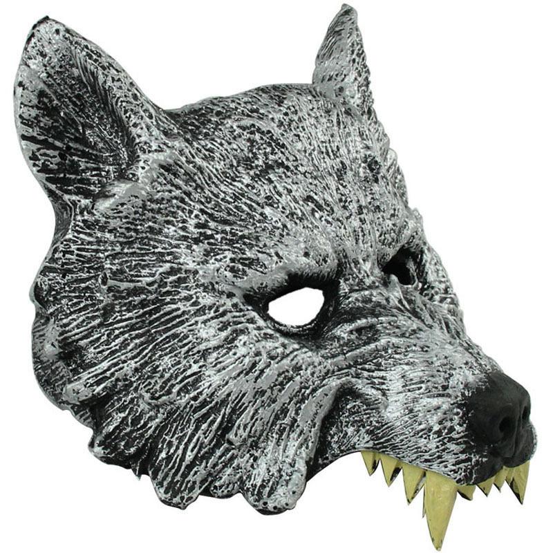 PU wolf head, masquerade mask