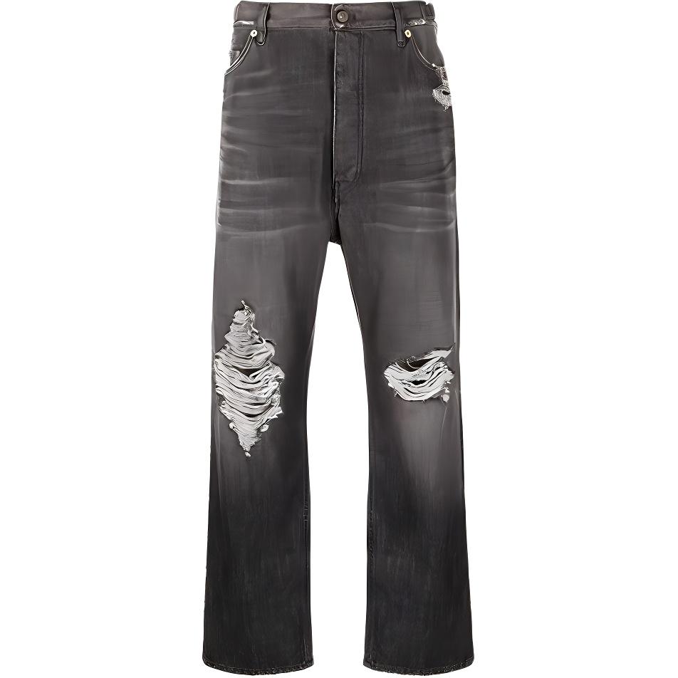 Balenciaga SS22 Jeans Men's Black 697834TXE060107