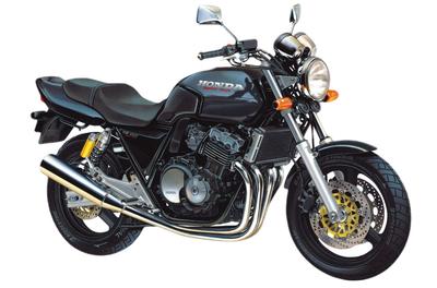 Велосипед Aoshima Bunka Kyozaisha серии Honda CB400SF, пластиковая модель 1/12 №9