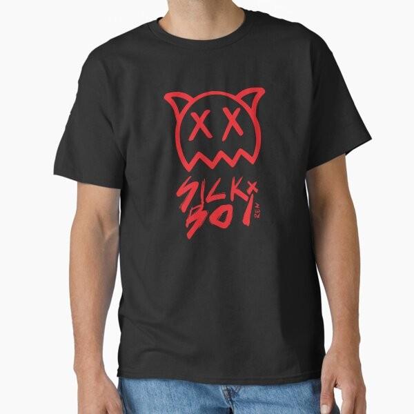 Red Sick Boi Classic Tshirt Made In Usaaus Tshirt S2xl
