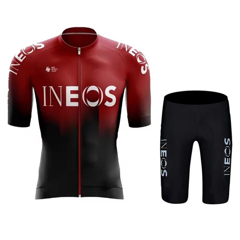 Summer Cycling Jersey 2026 INEOS Team Bike Jersey Maillot Shorts Set Men Women Ropa Ciclismo Quick Dry Riding Tshirt Clothing