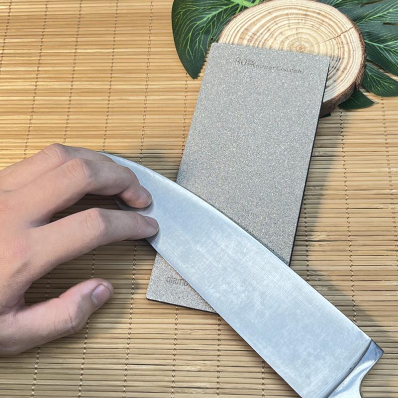 Diamond Sharpening Stone Knife Sharpener Hard Base Non-slip Grit 240-3000# Diamond Tools Fine Grinding Whetstone 170*75mm