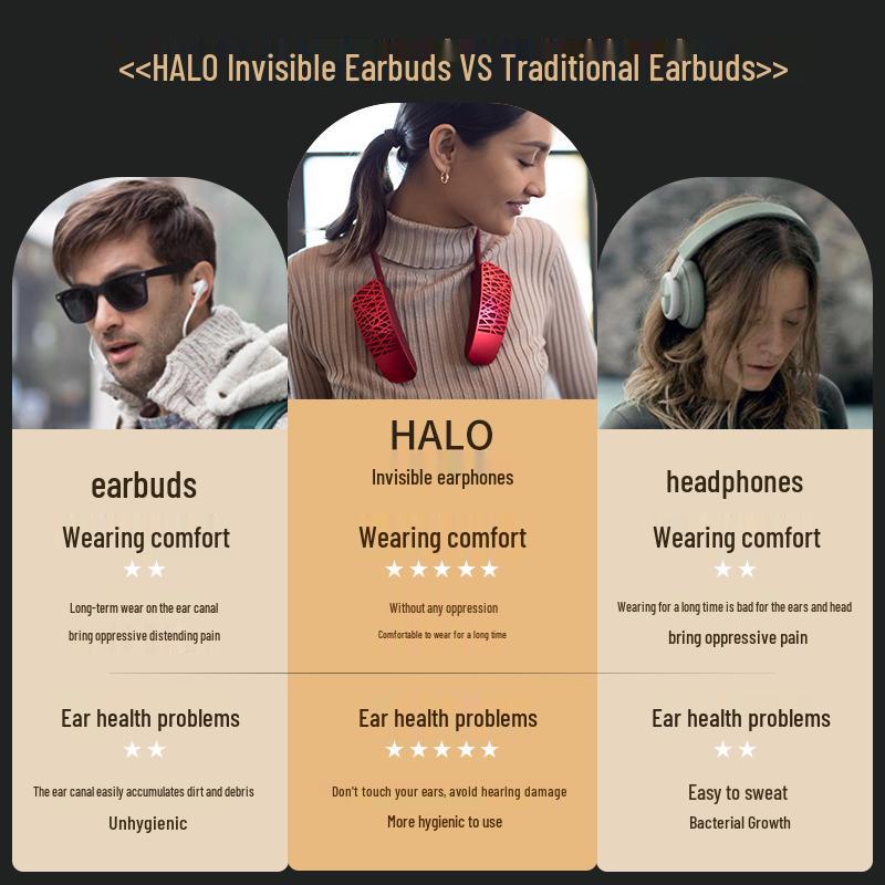 Cleer HALO Neckband Bluetooth Speaker