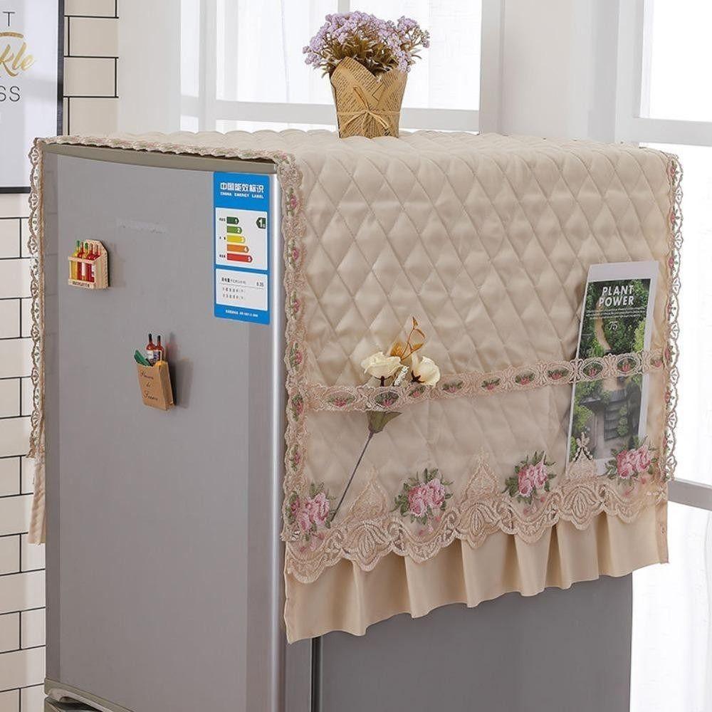 Soft Cabinet Decoration Cover 55x140cm Washing Machine Cover Towel New Refrigerator Dust Cover