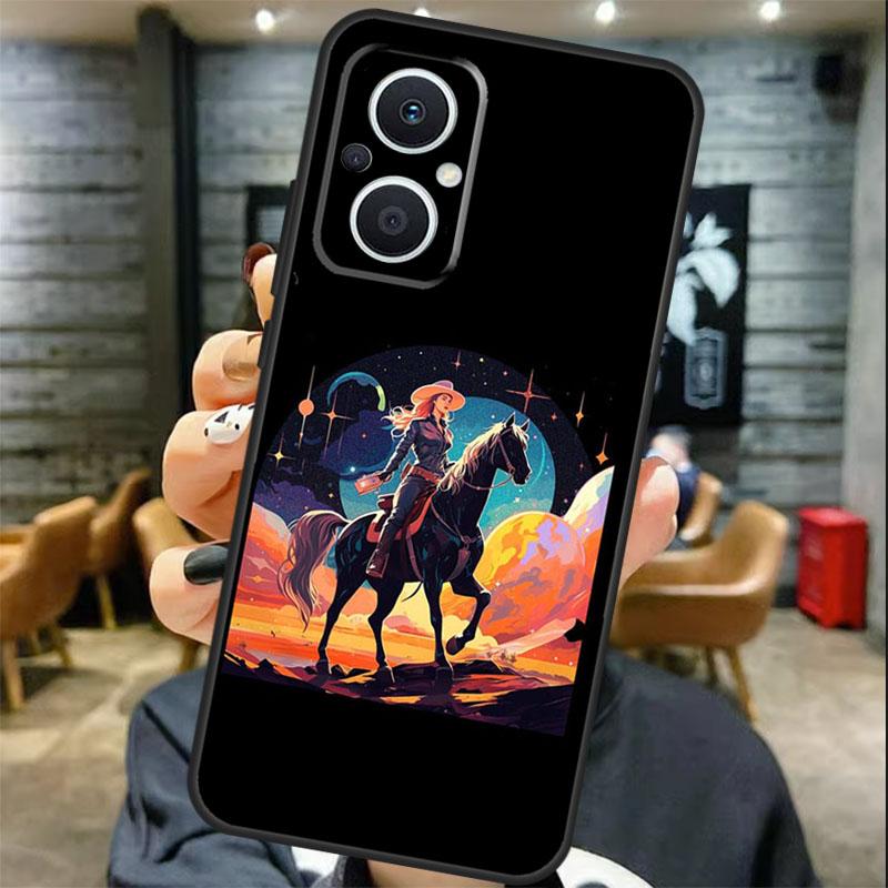 Чехол Космическая Ковбойка для OPPO Reno 8T 7 8 10 11 12 13 Pro 13F 12F OPPO Find X8 Pro X6 X3 X5 Lite Чехол Coque