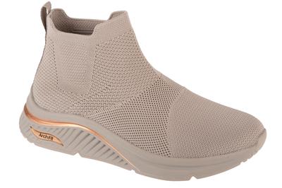 Arch Fit S-Miles - Sock Walk, Женские бежевые спортивные туфли
