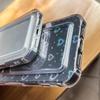 Прозрачный магнитный чехол из ТПУ+ПК для iPhone 16 Pro Max с дизайном в виде лазерного сердца