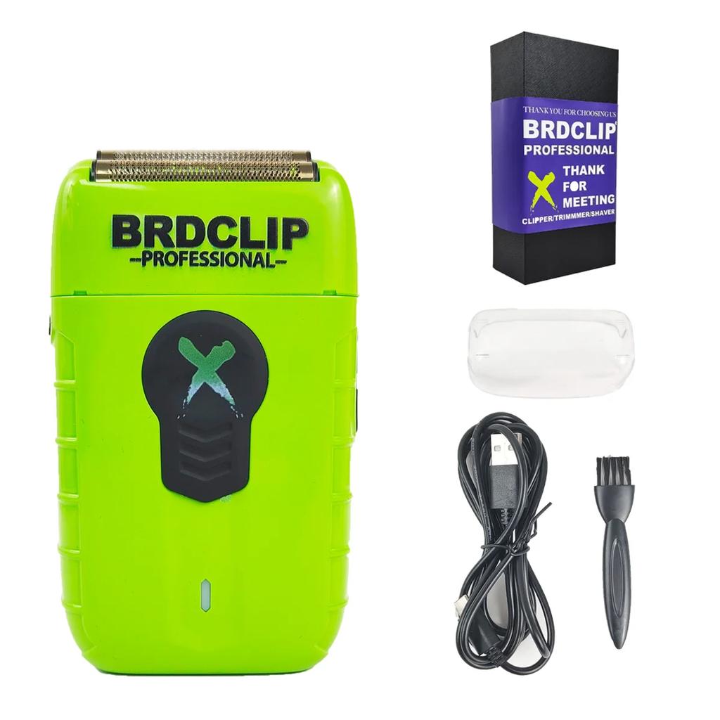 Professional BRDCLIP FA1R Electric Shaver 8000RPM Hair Trimmer 1200mAh ABS Shell Oil Head Salon Whitening Hair Trimming for Man