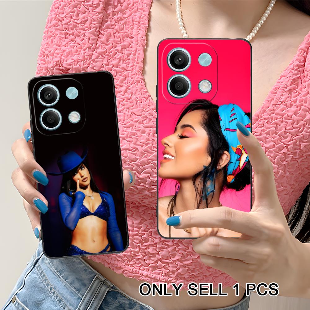 Модный матовый чехол из ТПУ Becky G для мобильного телефона Xiaomi Redmi Note 14 13 12 11 S Pro Plus 4G 5G, цветная печатная крышка