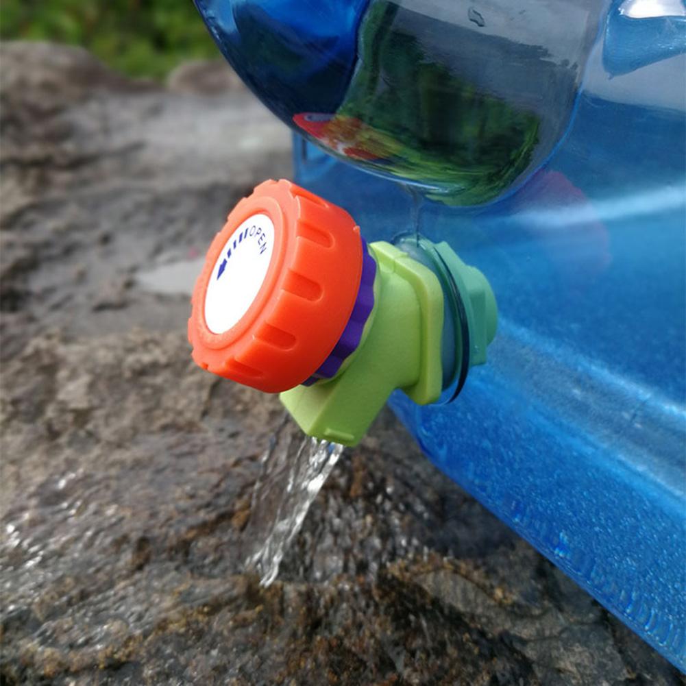 Portable Water Bucket Adapter Camping Accessories Water Bottle Faucet Replacement Water Outlet Tap Outdoor for Wine Juice Bottle