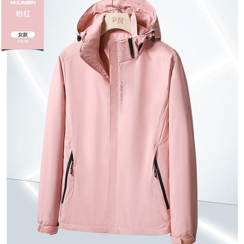 Lightweight Waterproof Windproof Cycling Jacket With Detachable Hood Men Women Outdoor Sports