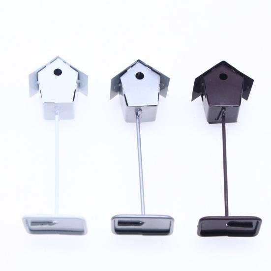 Мини-железный скворечник, реалистичный усилитель сцены, микропейзаж, кукольный домик, поле, деревенская сцена, моделирование скворечника