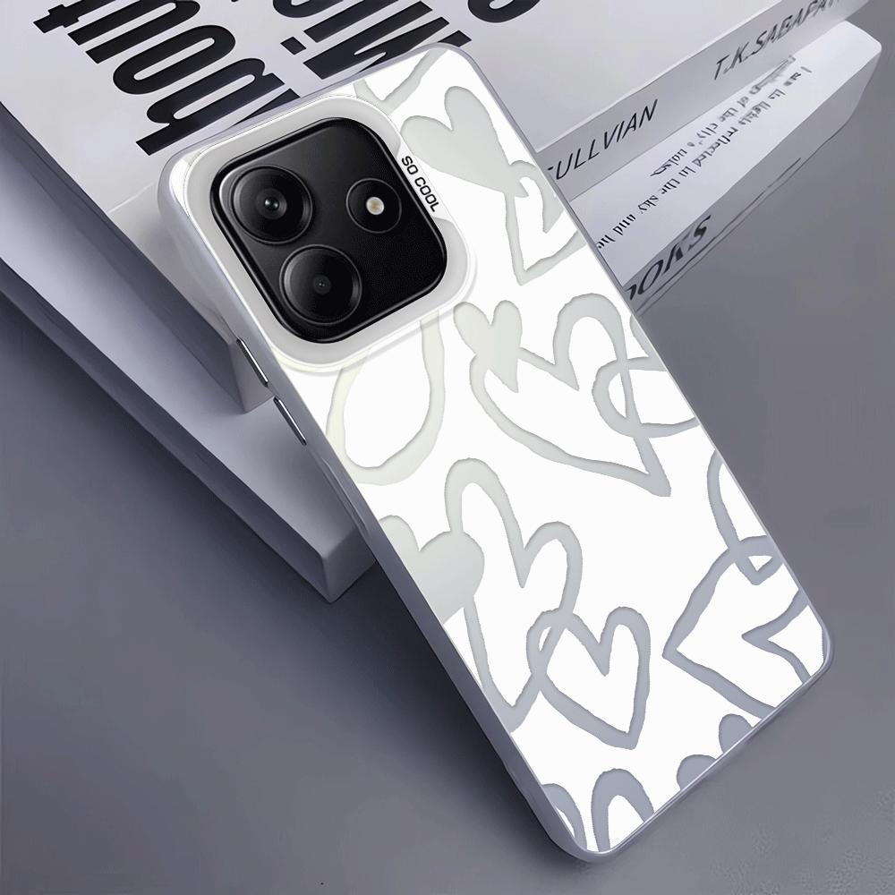 Креативный чехол с рисунком 'Любовь' для Xiaomi Redmi Note 14 A1 14C 12C Note 13 12 Pro Plus 10 A2 12 11 Pro 13C