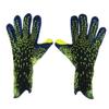 1 Pair Rubber Kids Goalie Gloves Anti-Slip Goalkeeper Gloves Latex Goalkeeper Gloves   Play Football