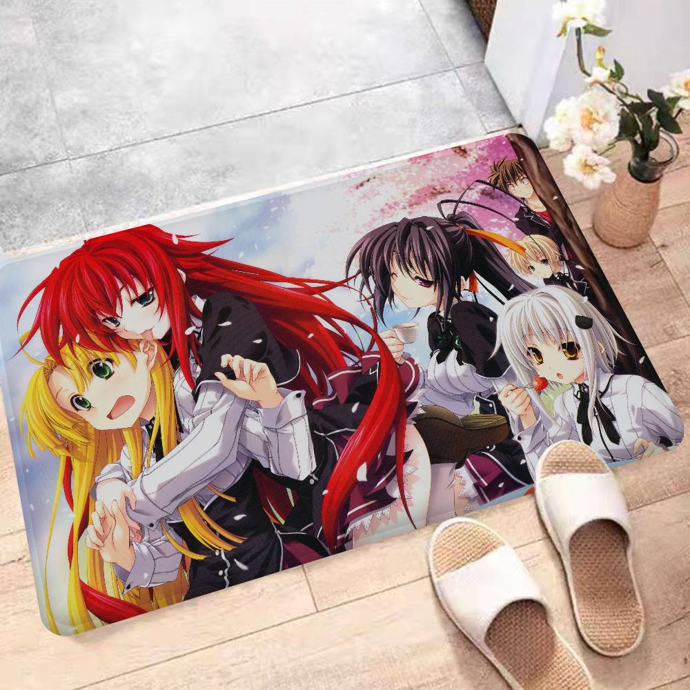 Аниме High School DxD Входной коврик в скандинавском стиле для дома, коврик для ванной-туалета, коврик для декора спальни, отеля