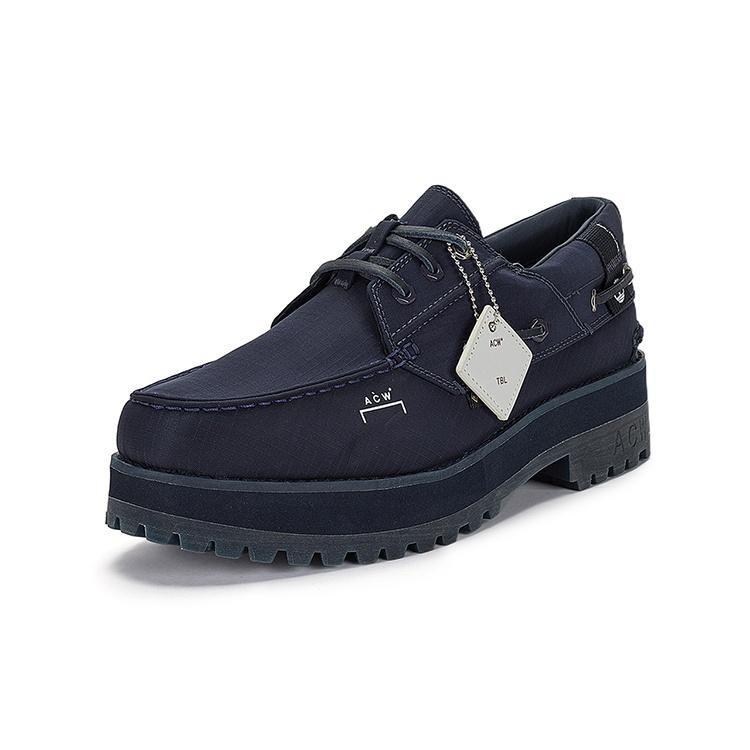 Timberland x A COLD WALLWaterproof Authentic 3 Eye Boat Shoe 'Navy' Men's A683Y