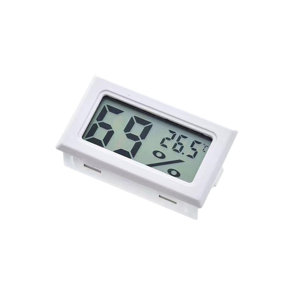 Indoor Hygrometer Humidity Meters Gauge Digital Hygrometer With (℉) For Humidors, Refrigerator, Greenhouse, Garden, Cellar, Closet