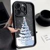 Рождественская елка подходит для чехла на мобильный телефон iphone16promax Apple 15 противоударный 14 европейский и американский стиль 13pro/12 новая модель