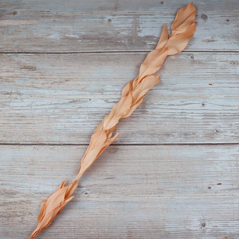 DIY Floral Art Ornament: Preserved Tangerine & Fishtail Leaf, Lily, Bamboo Dried Flowers – Ikebana Photo Prop for Home Décor.