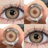 1Pair Korean Lenses Color Contact Lenses For Eyes Borwn Eyes Makeup Beauty Blue Eye Contacts Gray Pupils Green Lenses