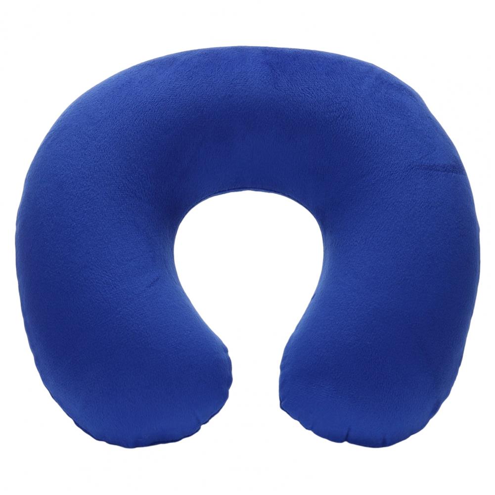 U-shaped Neck Pillow Inflatable Memory Foam Fatigue Relief Travel Pillow Flight Headrest Sleep U-shaped Cushion for Plane