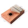 Набор для начинающих калимба 17 клавиш калимба молоточковая настройка с японскими нотами пианино для большого пальца идеально подходит для начинающих и профессионалов ударный инструмент