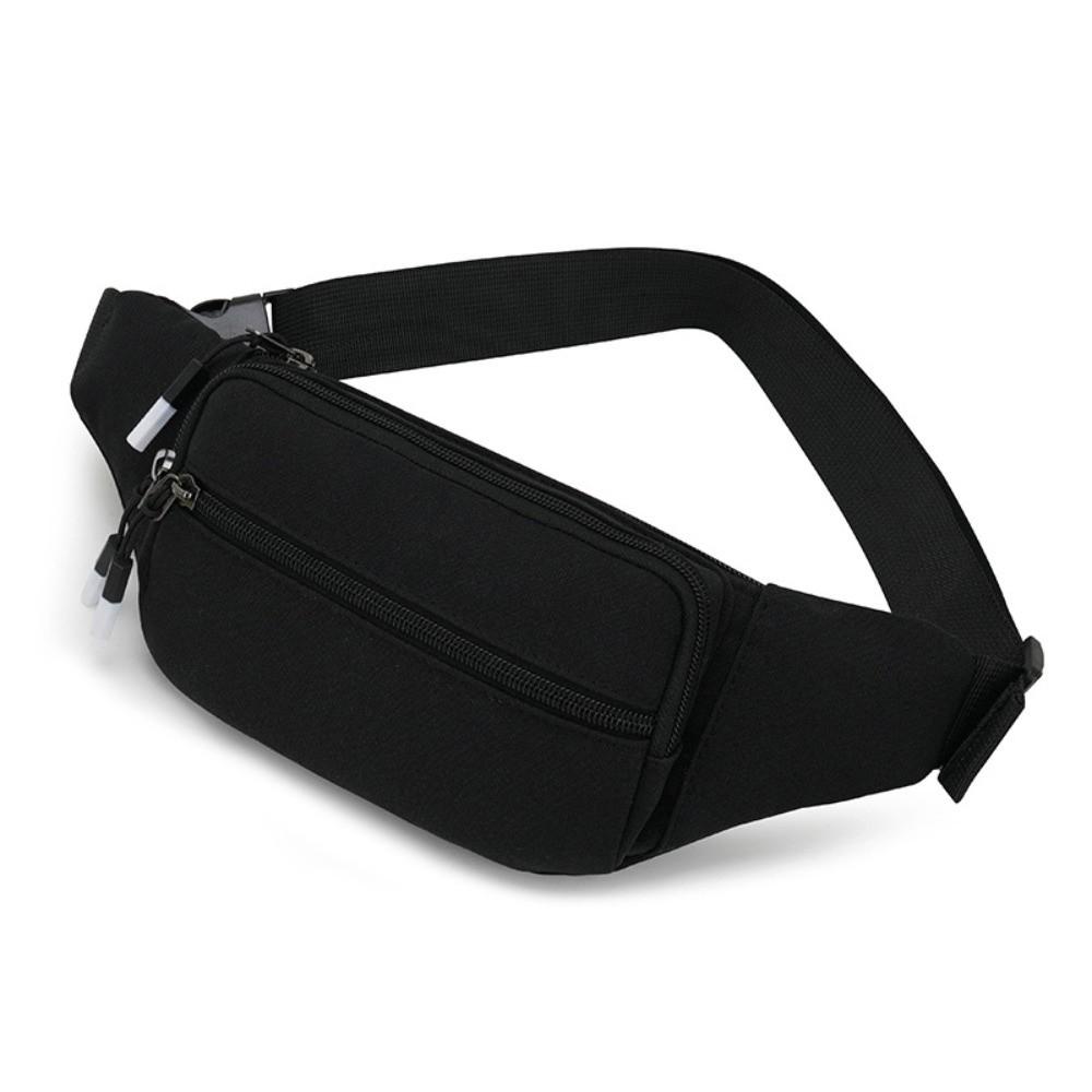 Multi-function Men Fanny Phone Pack Sports Style Running Waist Bag Crossbody Chest Bag Marathon
